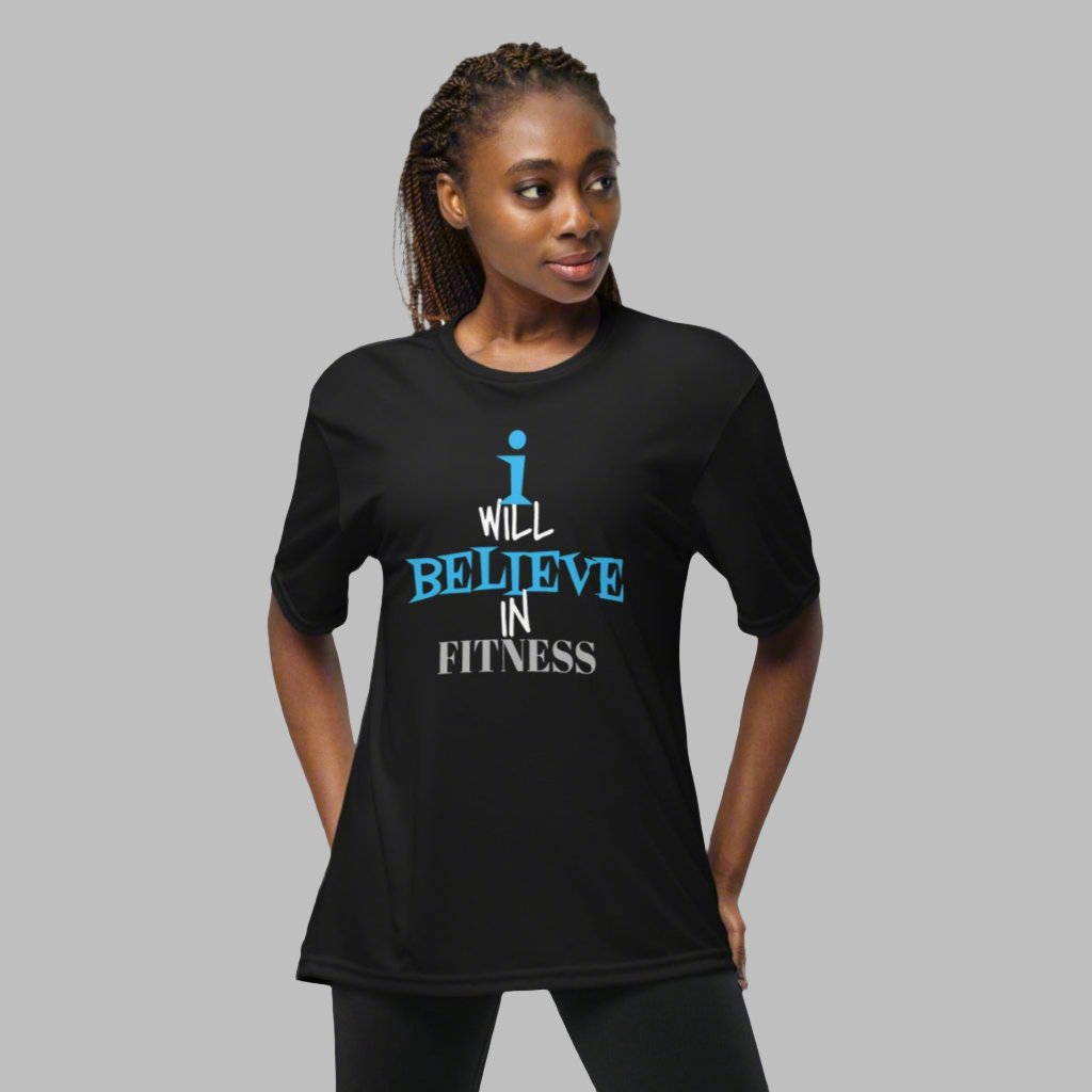 i Believe Unisex performance Crew Neck T-shirt