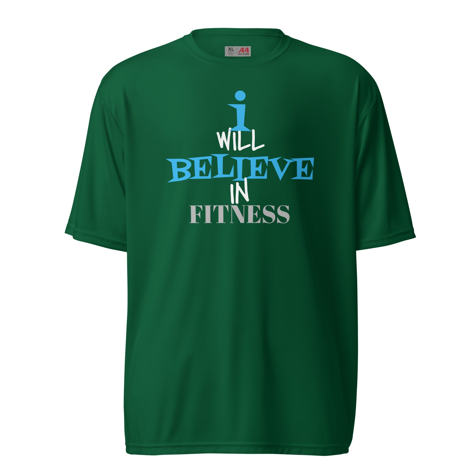 i Believe Unisex performance Crew Neck T-shirt